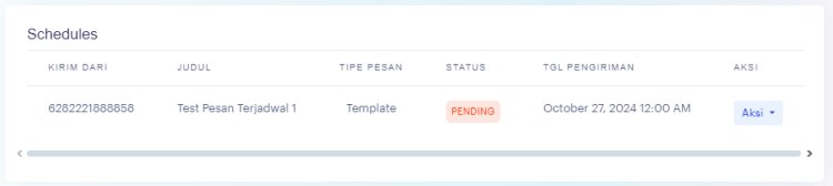 BOIT WANotif - Kirim Pesan Terjadwal