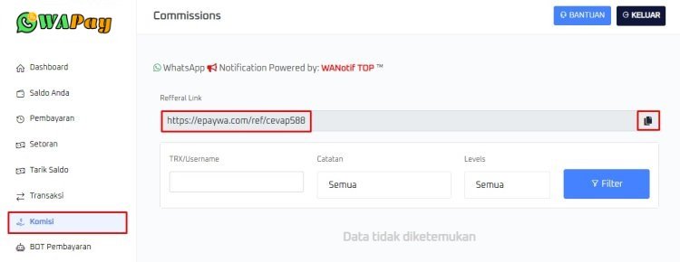 aPays - Link Promosi Member